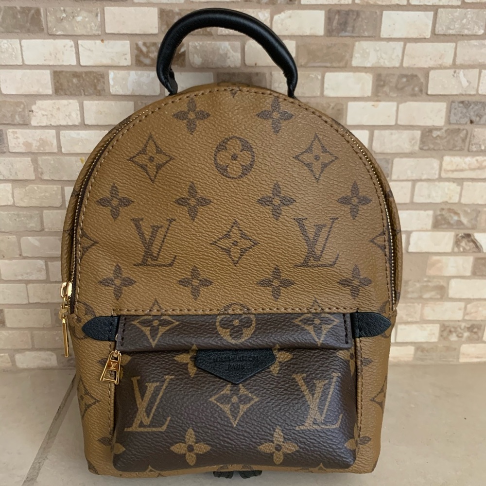 New Louis Vuitton Palm Springs mini Reverse canvas